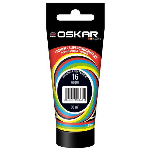 OSKAR Pigment Concentrat 16,  30 ml, negru, Int/Ext