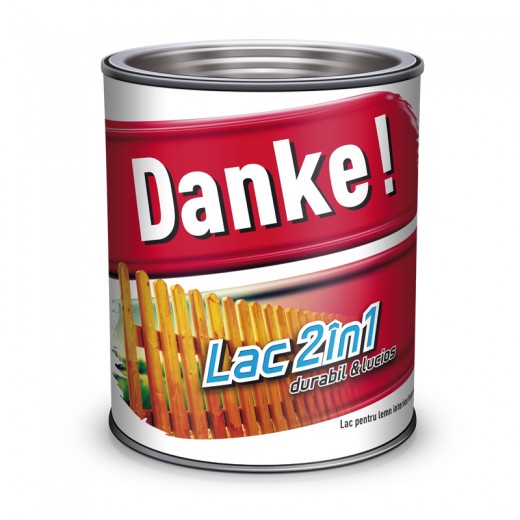DANKE LAC COLORAT 2IN1, 2.5L, ABANOS