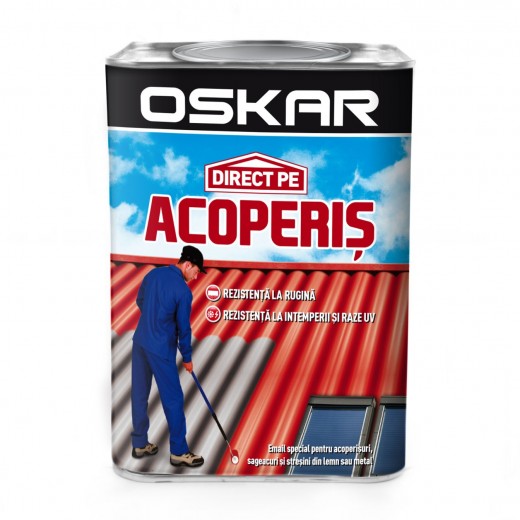OSKAR ACOPERIS EMAIL, 0.75L, GRI METAL 