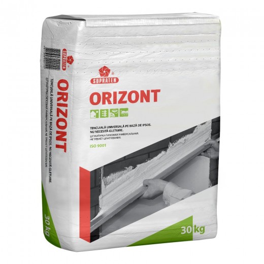Amestec  ORIZONT, 30 kg, tencuiala universala pe baza de ipsos (48)
