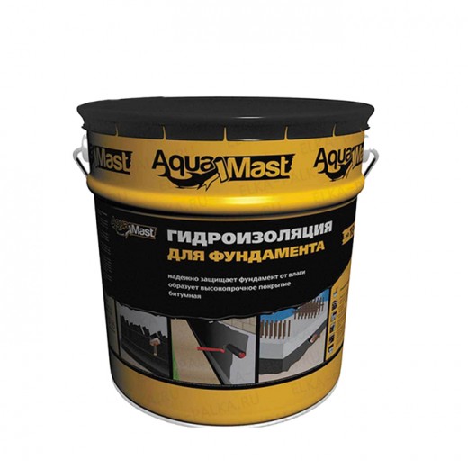 Hidroizolare Mastica pentru fundament, 18 kg, 1kg/m2,  (18 L)
