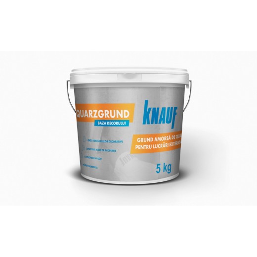 Grund    QUARZGRUND,  5 kg Knauf cu cuart pt.plastere, int.-ext.(531023) (40)