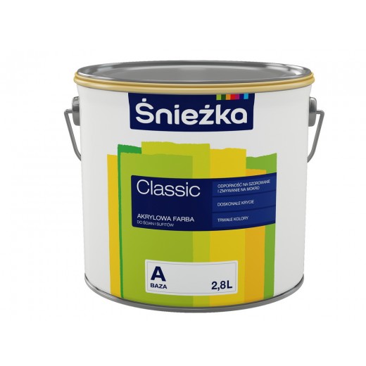 CLASSIC emulsie acrilica pt interior, baza C, 4,5L