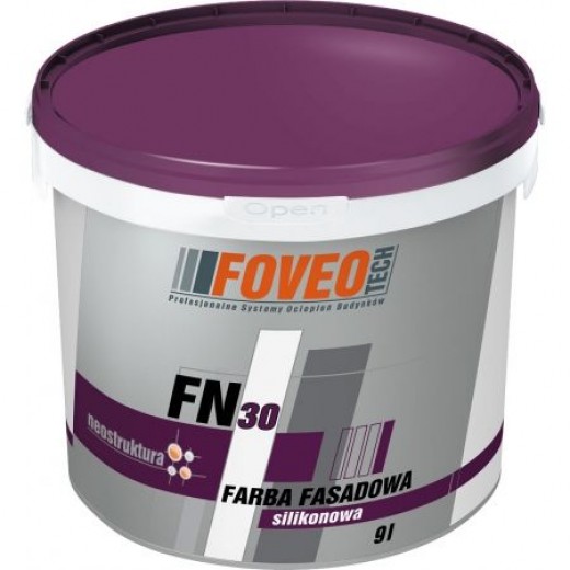 FOVEO FN 30 vopsea siliconica pentru fatada 9 L