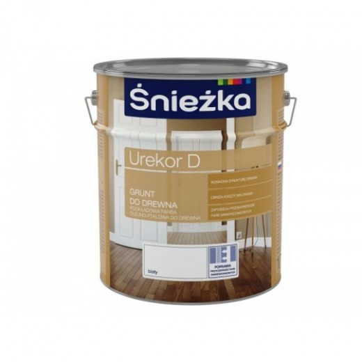 GRUND Sniezka UREKOR D 1L, ALB pt lemn,tencuieli,otel,fonta