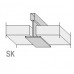 AMF -  ORBIT ,600x1200x13 mm,  ( 12 buc, 8.64 m2), placa pt tavan suspendat