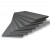 Placa pol.extr.BRIO 1.25m *0.580m*30mm, cu falt, gri,(14)