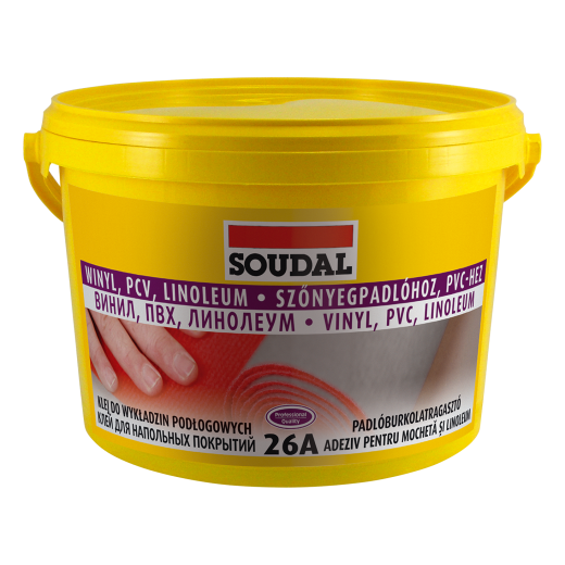 SOUDAL Adez.26 A pt linoleum,mocheta,covoare PVC. 15kg 107643