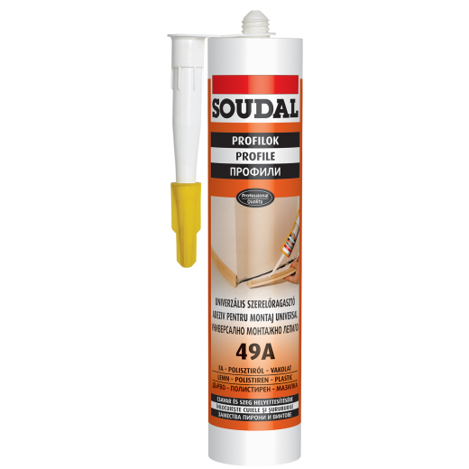 SOUDAL  Cuie lic  49 A, 280ml, (12) adeziv universal 118871