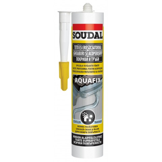 SOUDAL Acoperis- AQUAFIX mastic,280ml,Profi (15) 117979