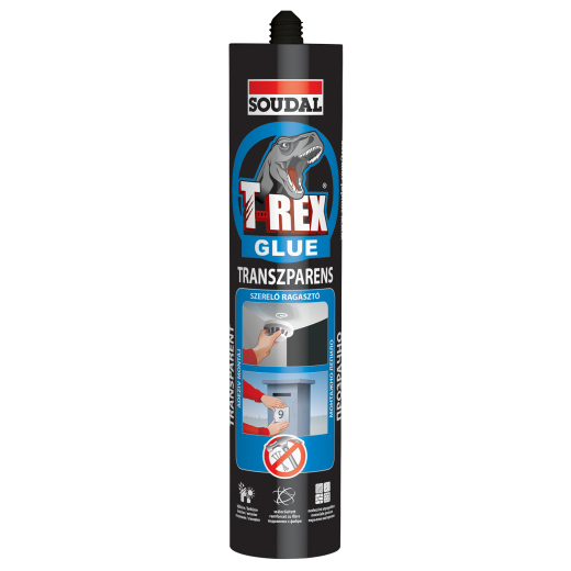 SOUDAL  Cuie licT-REX (ALBASTRU)310 ml,inter.(12)transp. acrilic125933