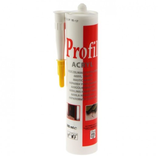 PROFIL  ACRIL mastic. izolanta, ALB,270 ml (15) 122951