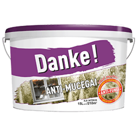 DANKE Anti-MUCEGAI  4L, vopsea lavabila