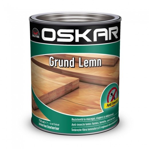 Grund     OSKAR Antiseptic 0.75 L + antiinsecte,pentru lemn